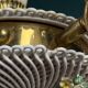Capodimonte Art Nouveau Vintage Chandelier, 1930s