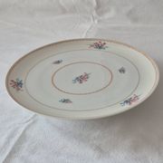 Dish on pedestal, Limoges porcelain, Albert Vignaud manufacture A565