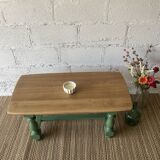Solid wood coffee table