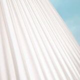 Vintage 1970s bohemian ceramic table lamp.