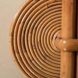 Pair of bamboo wall sconces