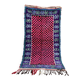 Vintage Moroccan Bouchaouit Rug: Berber Art Deco Rug, Handmade