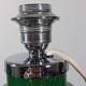 Pair of chrome glass table lamps Ikora WMF Art Deco Karl Wiedmann 1930
