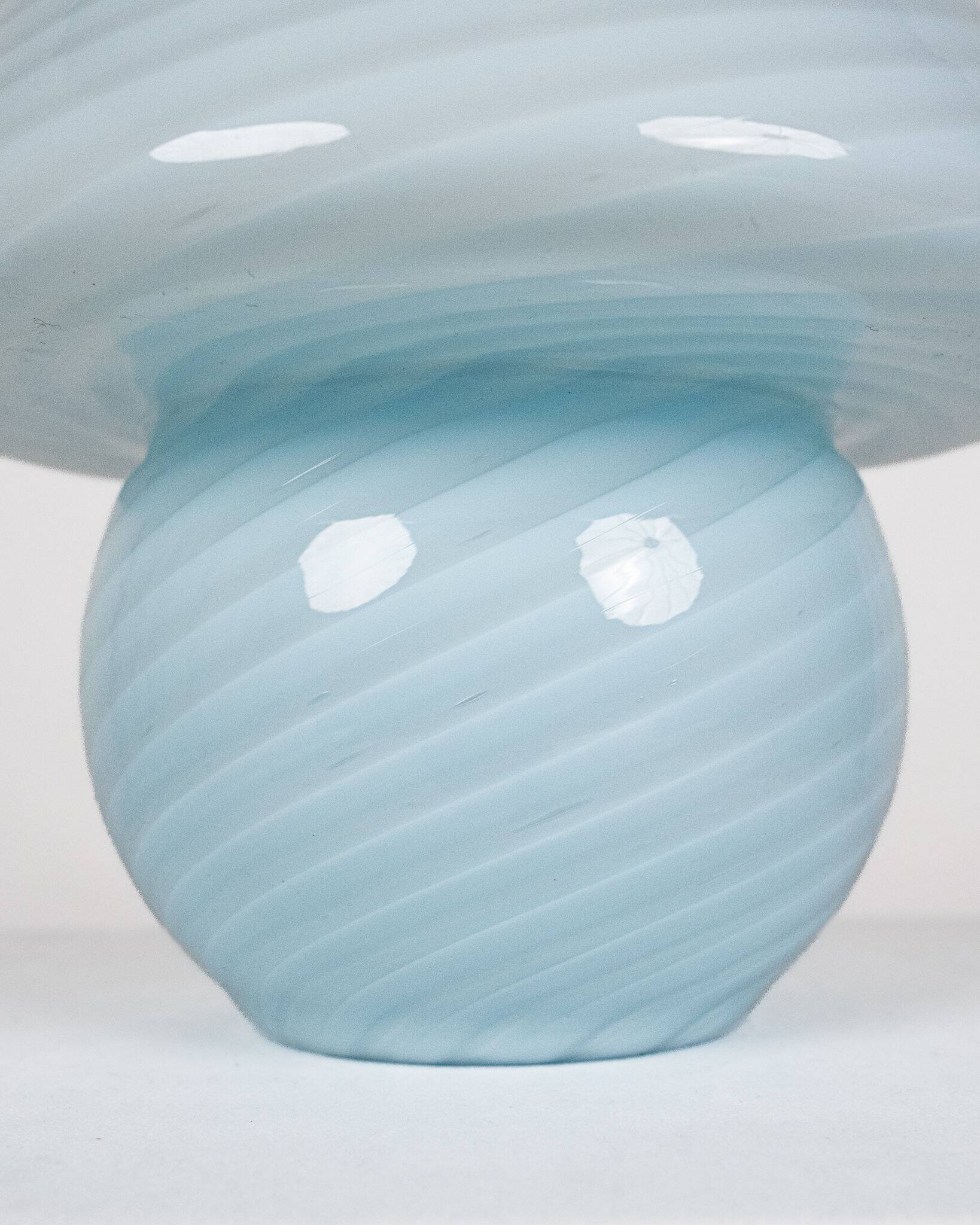 Mushroom lamp in Murano glass, Italy, 1970s