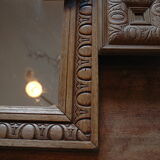 Mirror wood 40 - 66x81cm