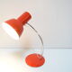 Mid-century Red Table Lamp/Napako designed by Josef Hurka,1970's.