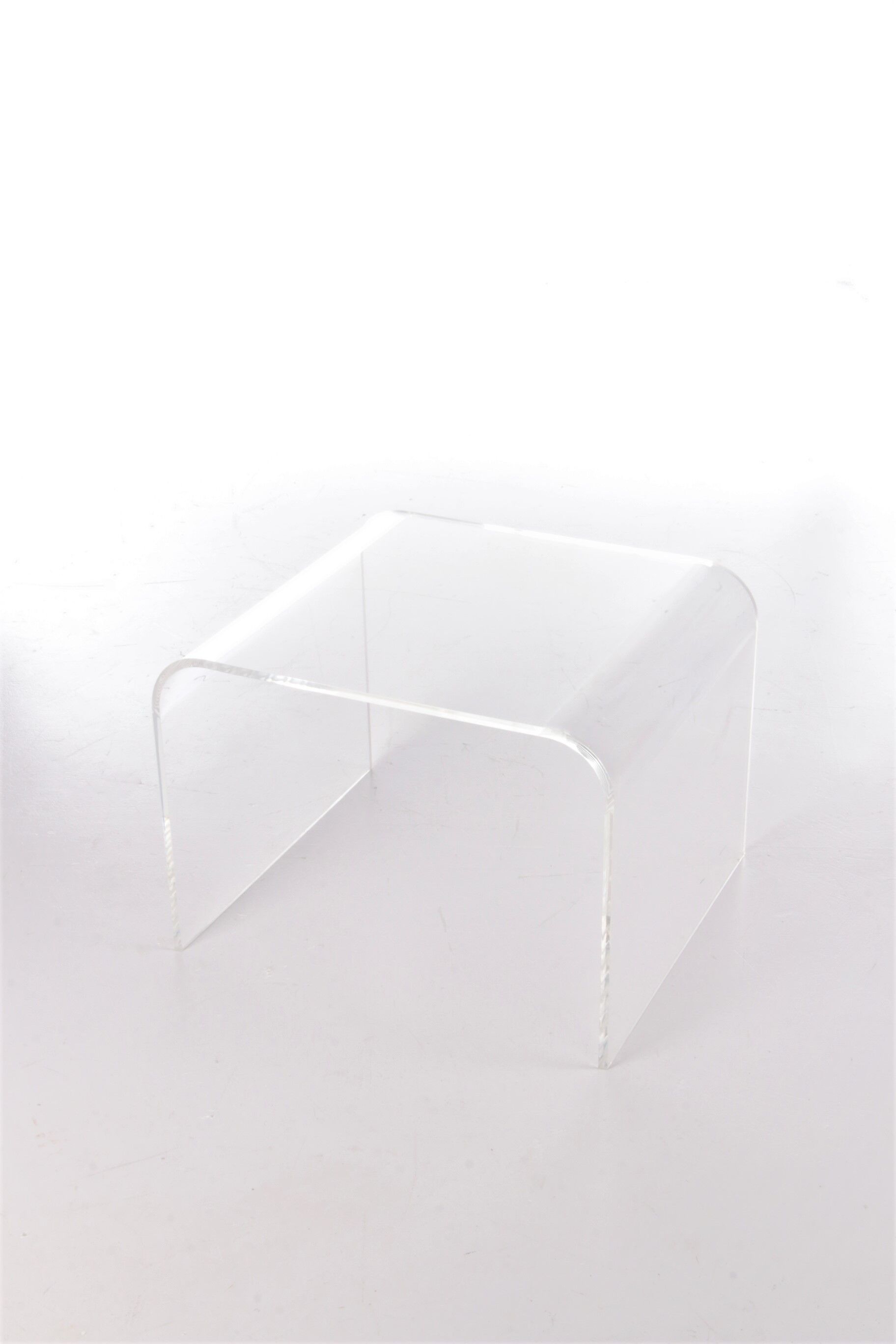 Plexiglass side table, 1970