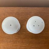 Salt & pepper shakers afibel porcelain empress made in france vintage