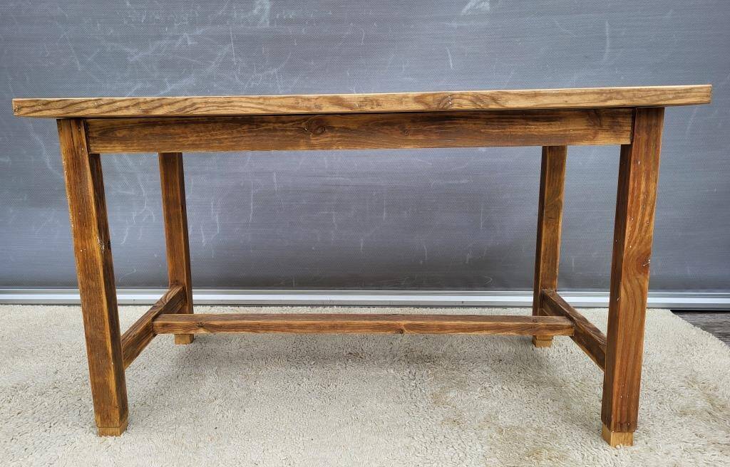 Pine farm table 130x69