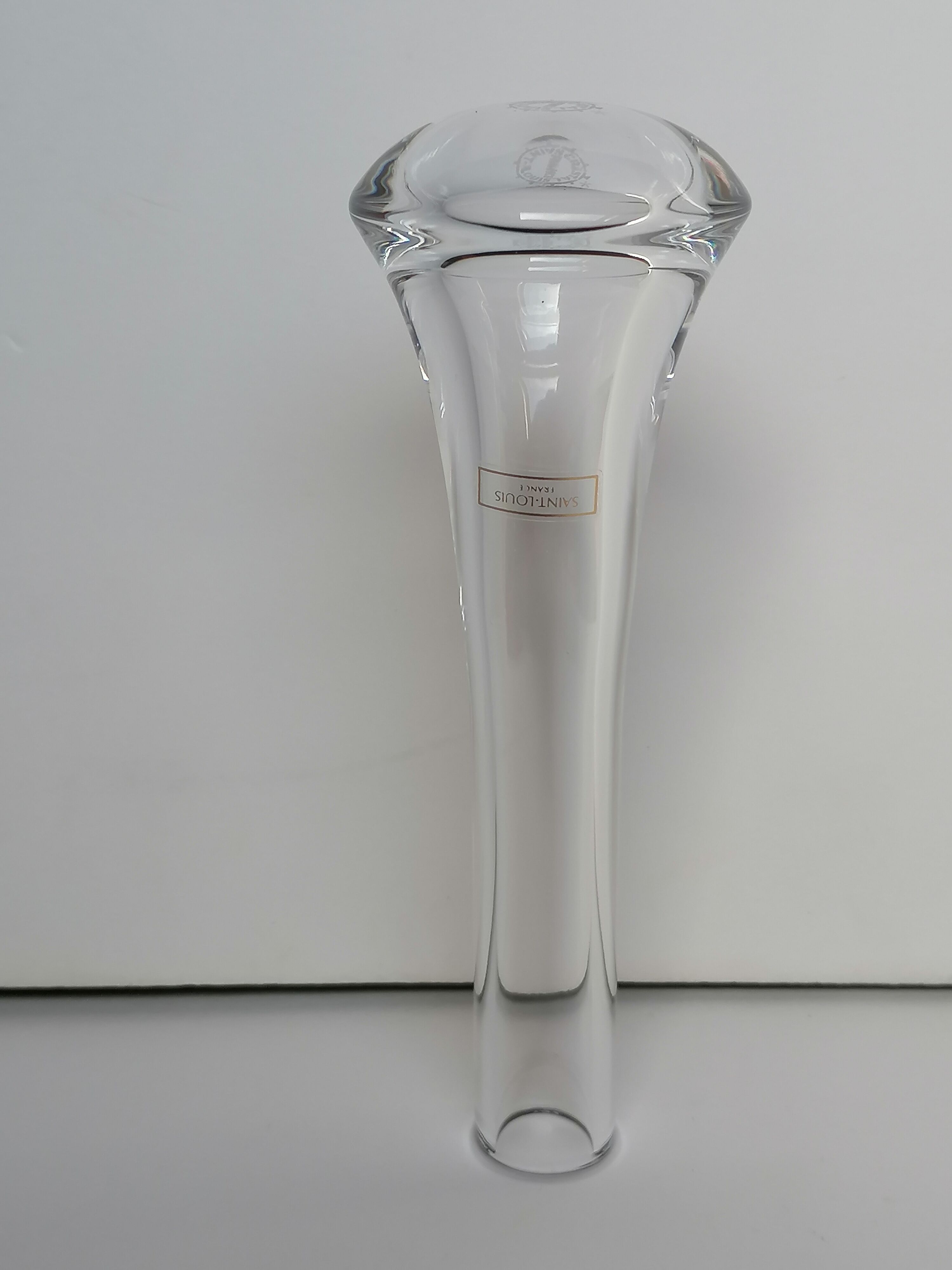 St. Louis crystal soliflore vase
