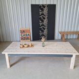 Large solid pine coffee table