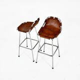 Ensemble de 2 Tabourets Les Arcs par Charlotte Perriand, 1960s