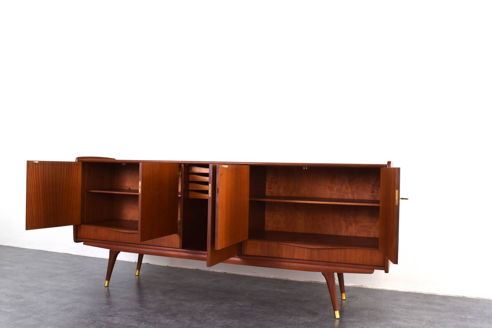 Mid-Century Norwegian Teak Sideboard from Sven Andersen, 1960s
