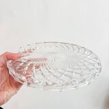 Vintage crystal trivet