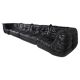 Togo black leather sofa, original, Michel Ducaroy, Ligne Roset, 1980