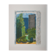 Guy Bardone: Window with Fruits, signed original lithograph.