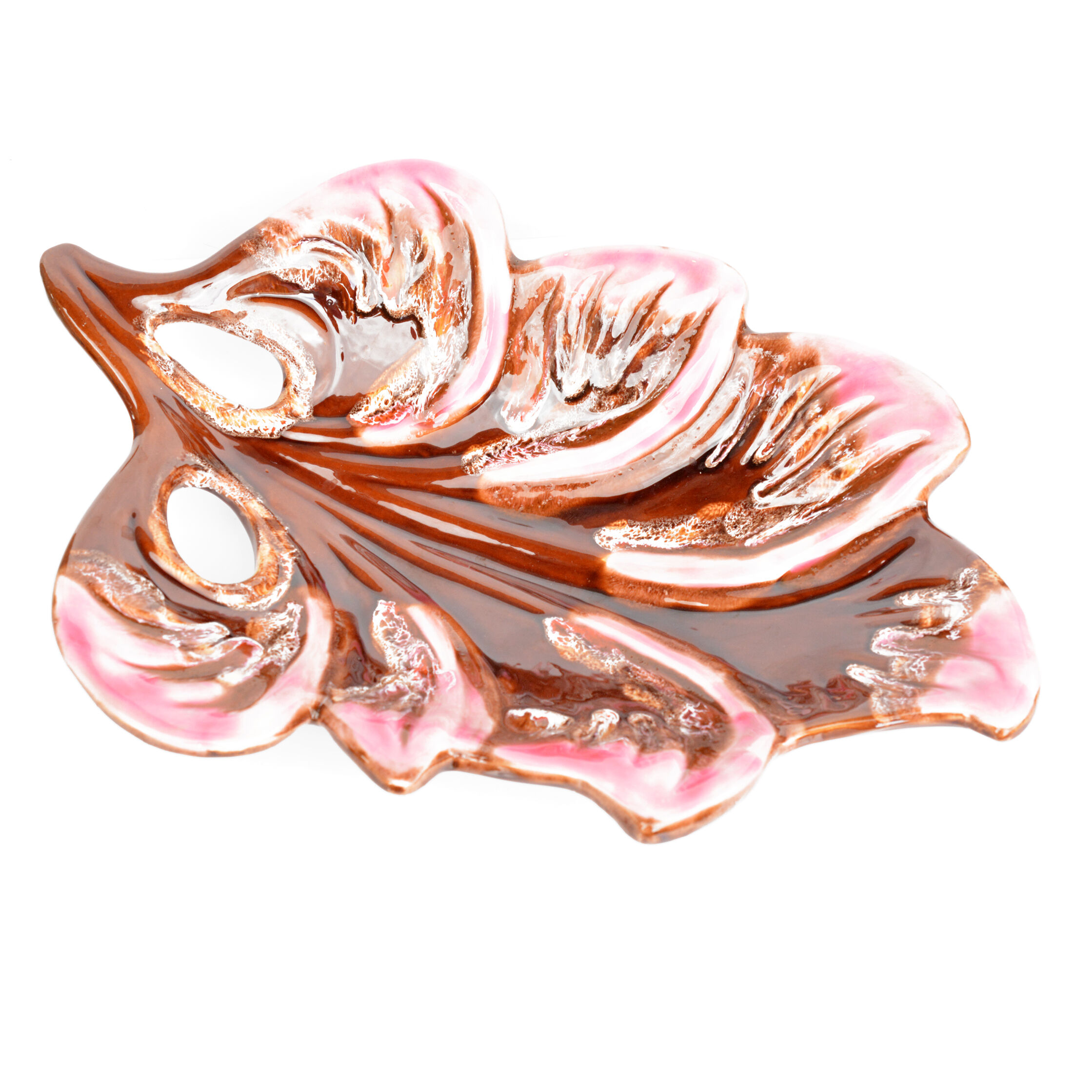 Ceramic plate, Vallauris, France, 1960s