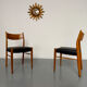 Pair of Italian design chairs by Consorzio Sedie Friuli, 1960s.