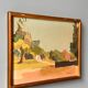 Oil on panel signed Anne Casteret