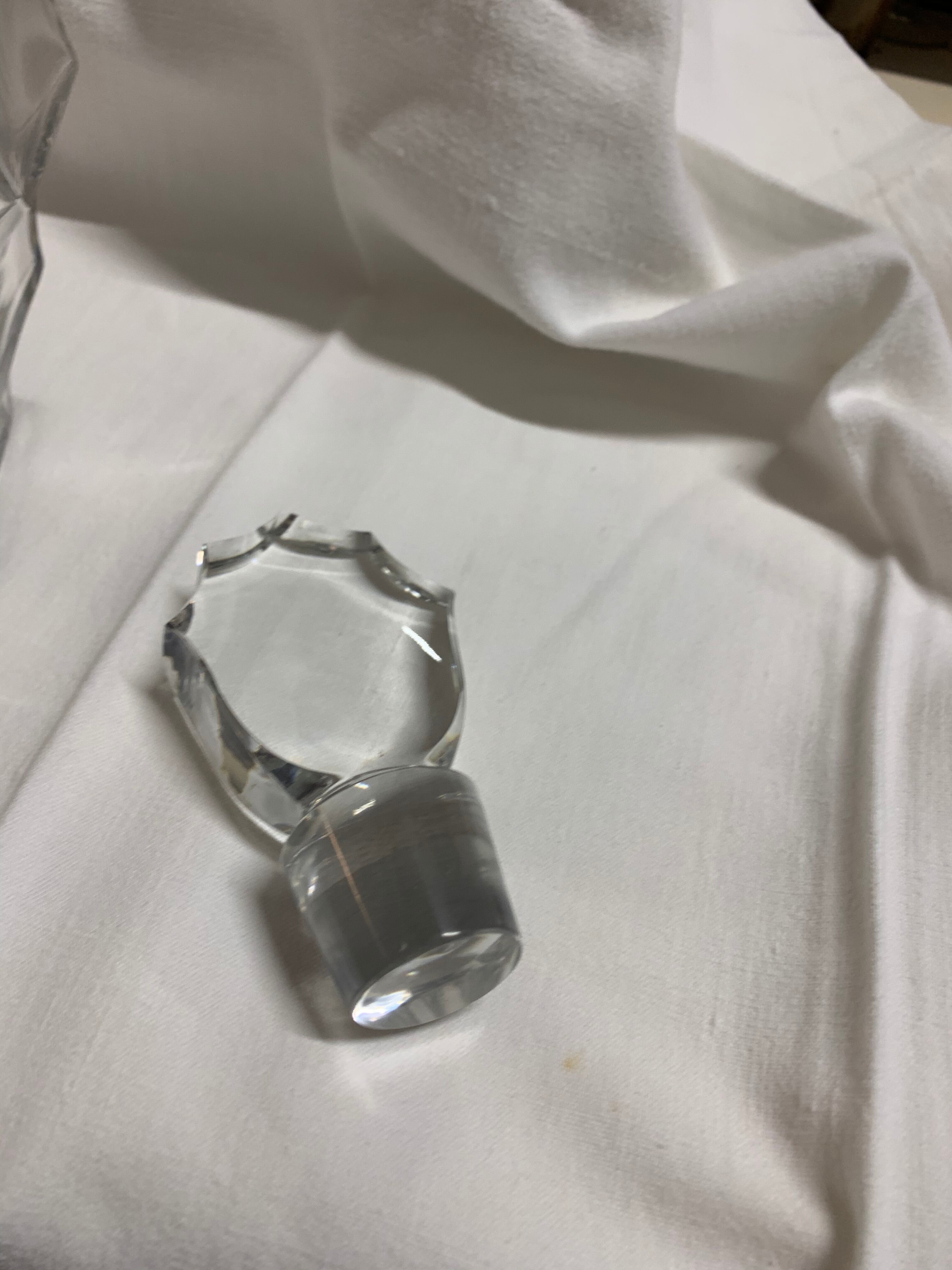 Carafe napoleon in baccarat