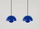 Pair of 2 vintage Danish Flowerpot lamps by Verner Panton, 1968