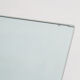 Belgo Chrom dining table in brushed stainless steel and glass top