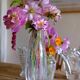 Vase cristal taillé années 50