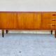 Scandinavian teak row 1960