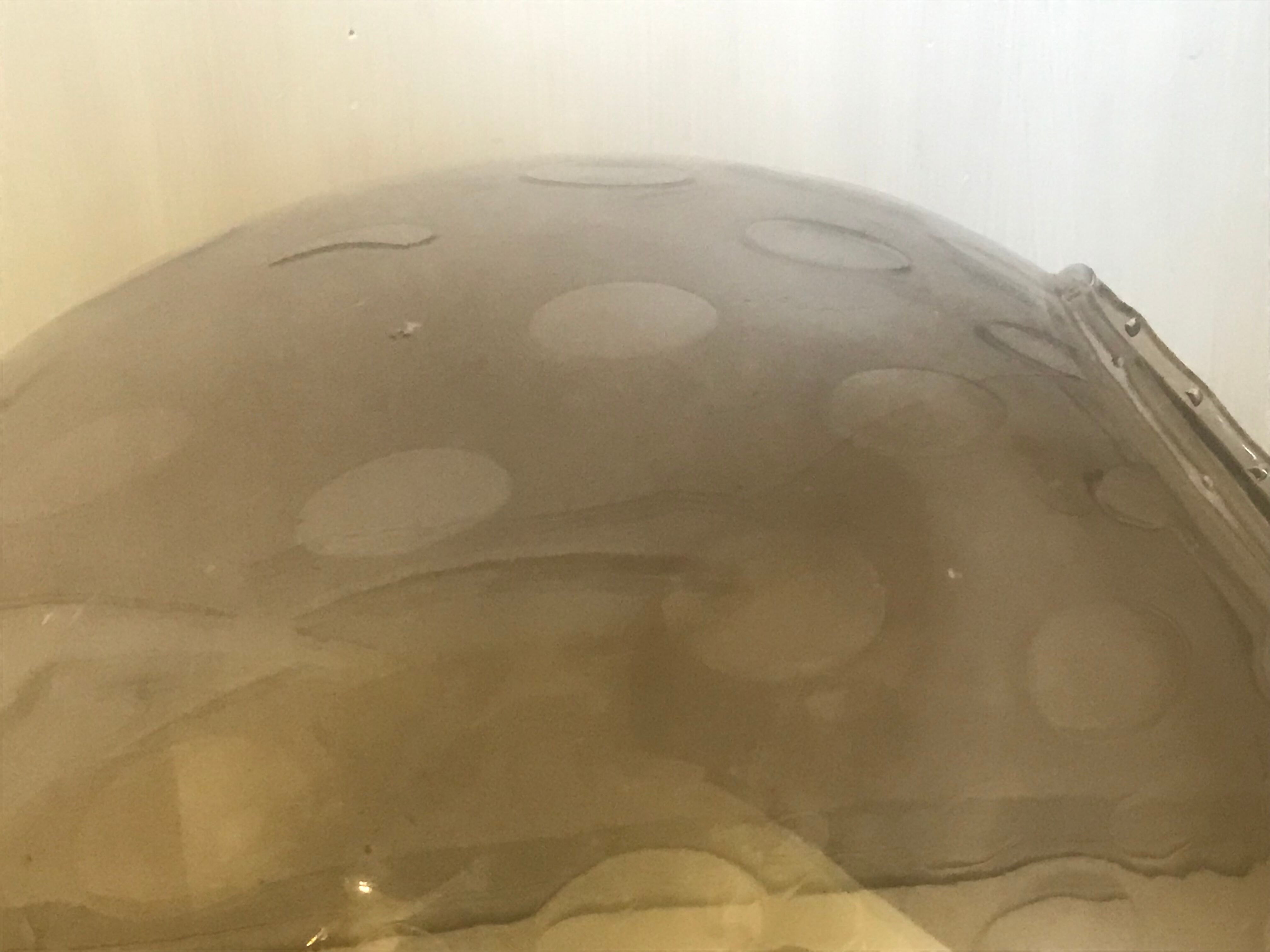 Vintage smoked ball suspension