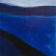 Blue abstract painting