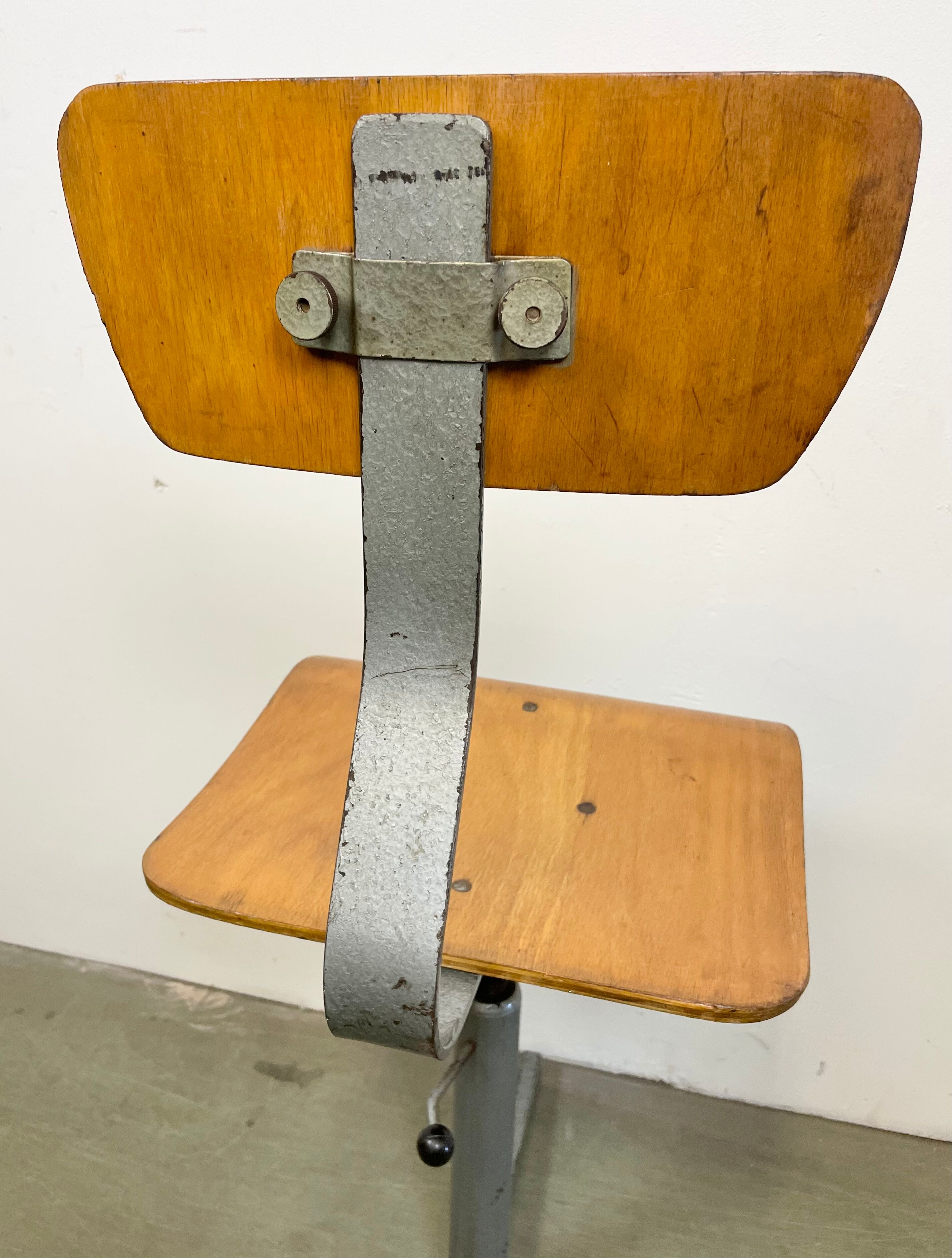 Industrial Workshop Swivel Chair, 1960s