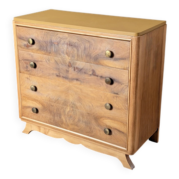 Renovated Art Deco chest of drawers