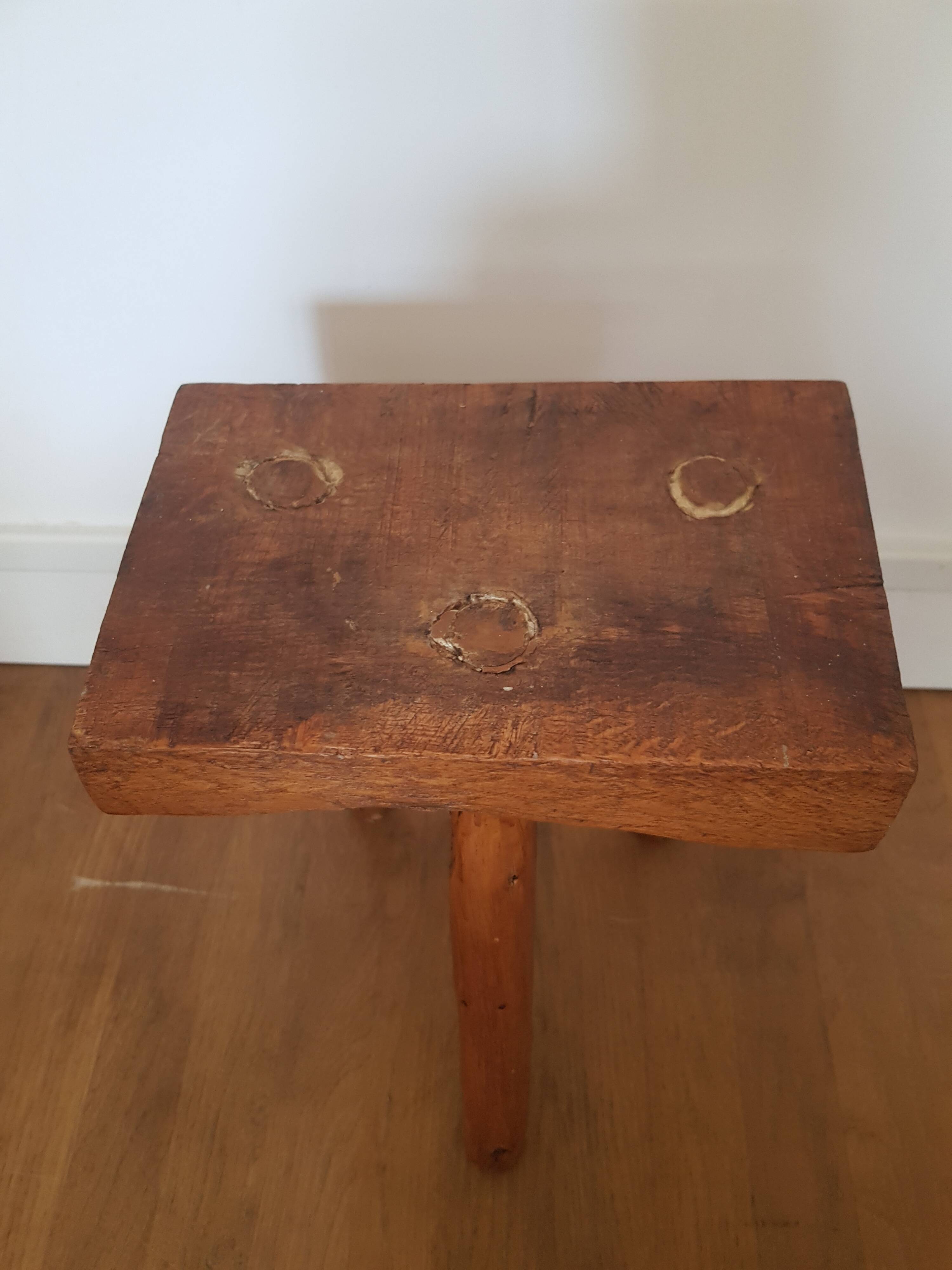 Brutalist Tripod Tambour