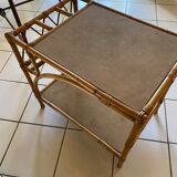 Rattan side bar
