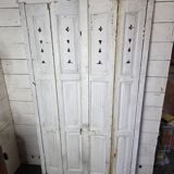Paire de volets anciens ( persiennes)