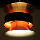Brass Orange Bent Nordsted for Lyskaer Belysning Lamp 26cm x 26cm x 21cm