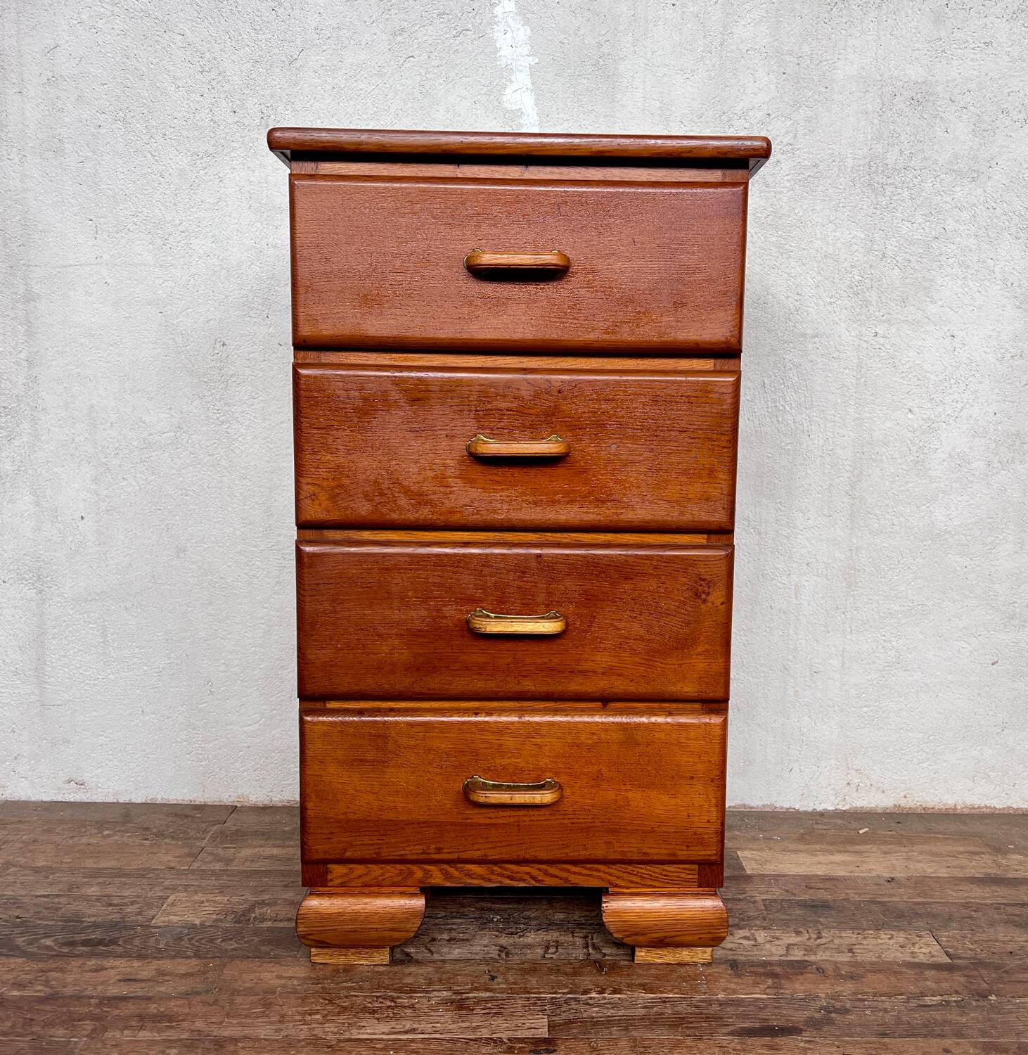 Vintage art deco weekly chest of drawers