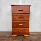 Vintage art deco weekly chest of drawers