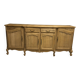 Oak buffet with marquetry