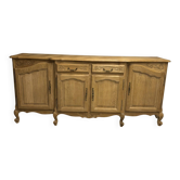 Oak buffet with marquetry