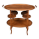 Walnut Salon Dessert Table - Early 20th Century