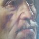 Portrait oil on panel