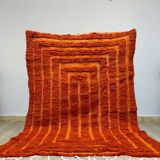 Incredible orange Moroccan rug 150/250cm