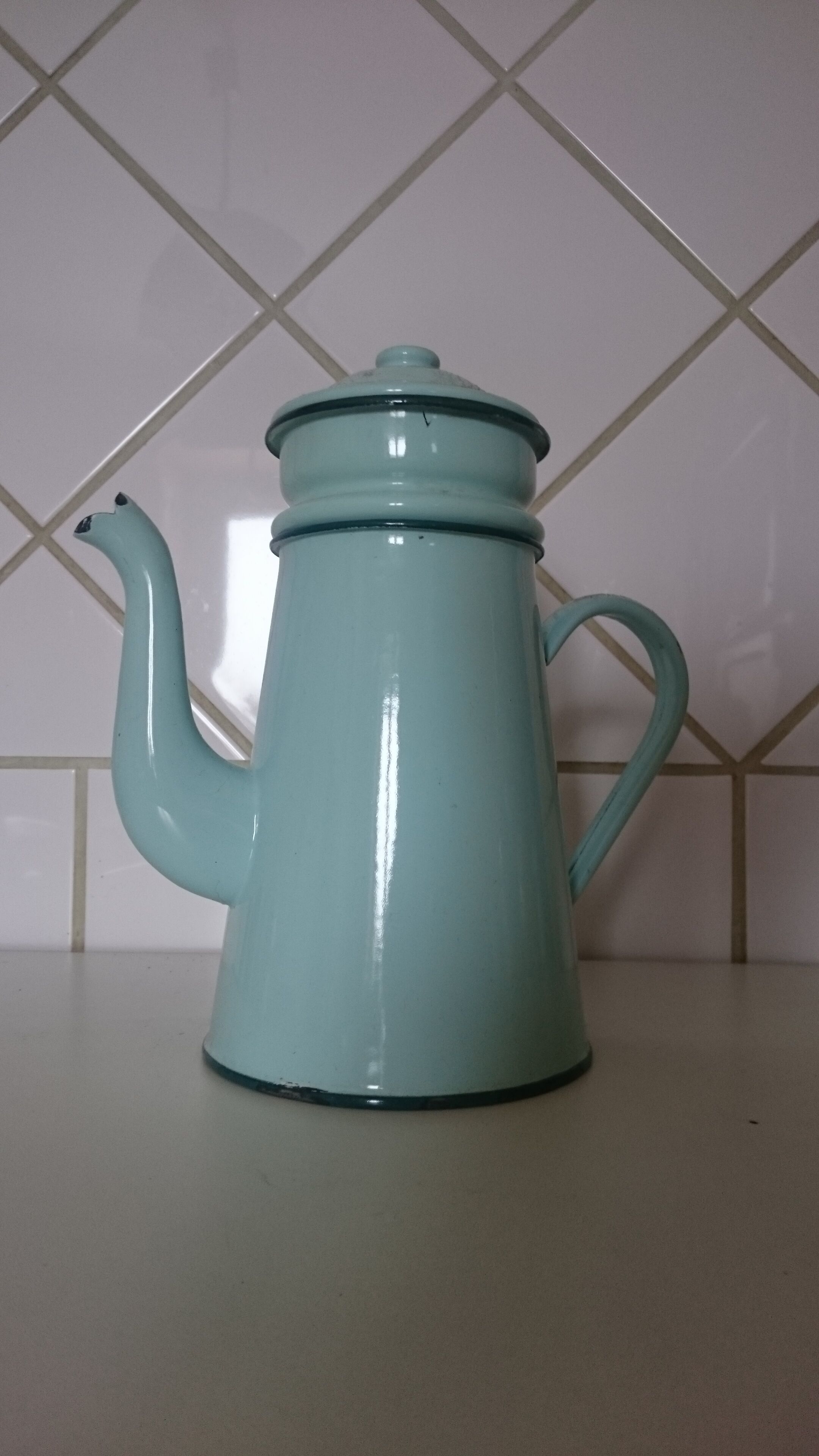 Enamelled sheet metal maker in the 60s