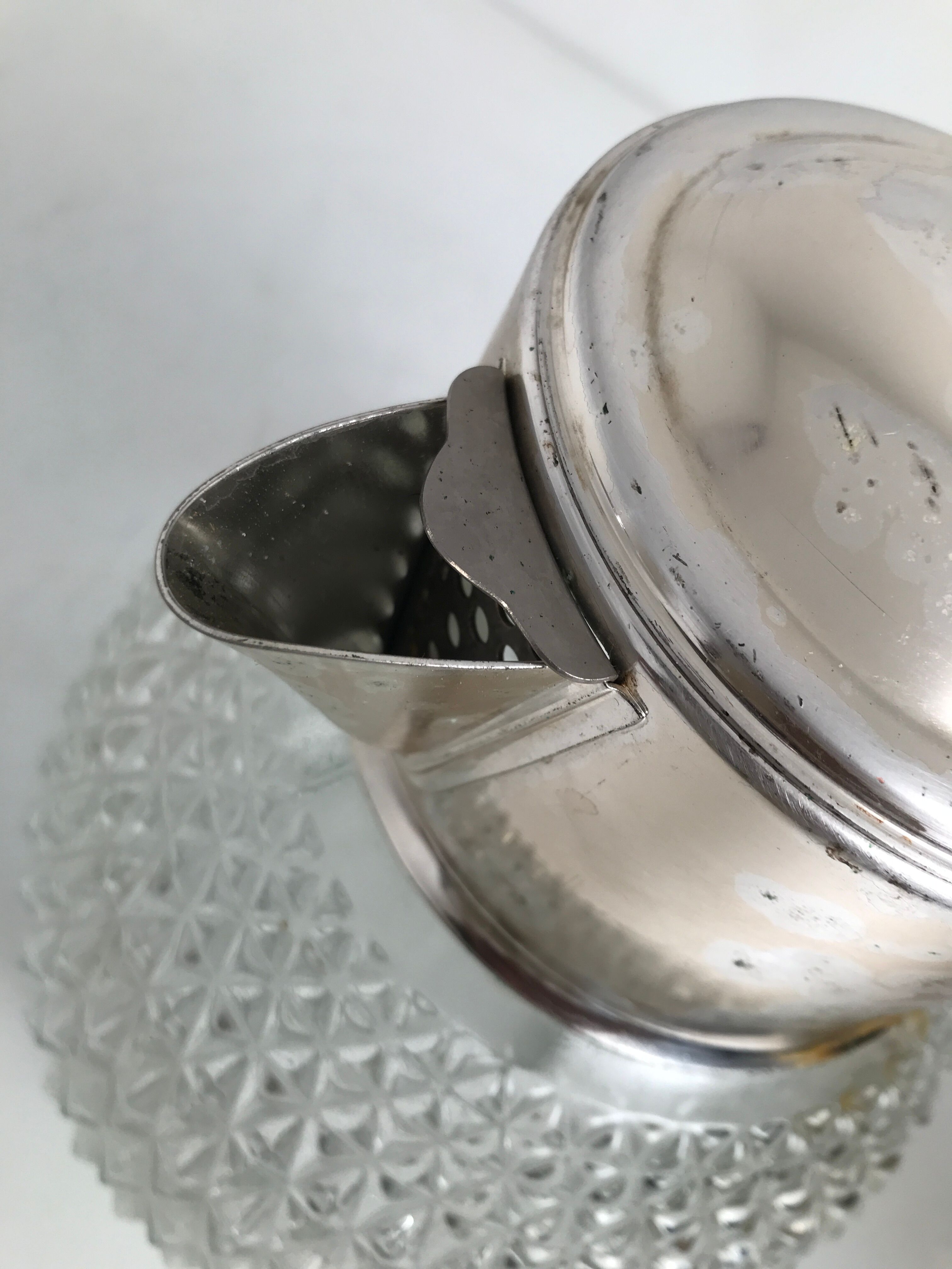 English silver pitcher year 50