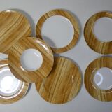 7 Villeroy & Boch plates mismatched service