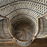 Fauteuil Emmanuelle Peacock Chair