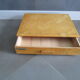 Old wooden administrative storage drawer block