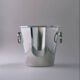 Art Deco silver-plated metal champagne bucket, 1960s