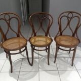 Following 3 Bistro chairs Fischel 1900